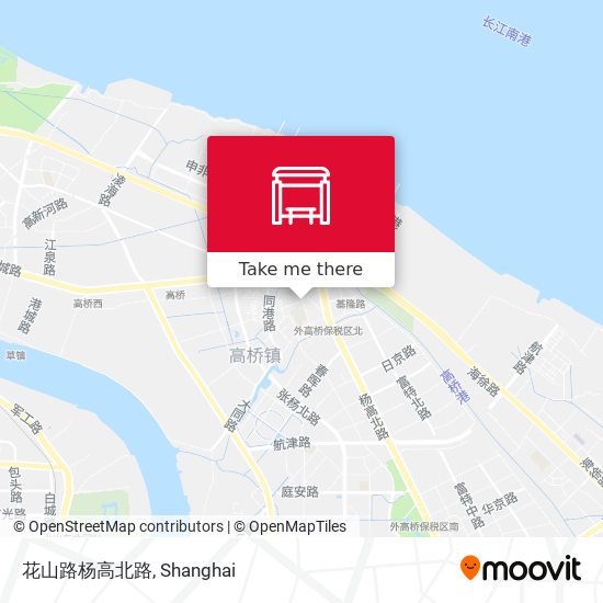 花山路杨高北路 map