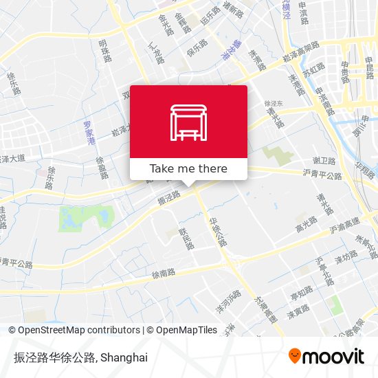 振泾路华徐公路 map