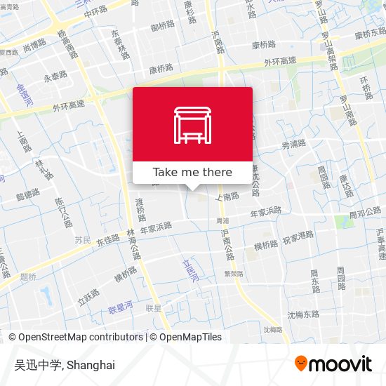 吴迅中学 map