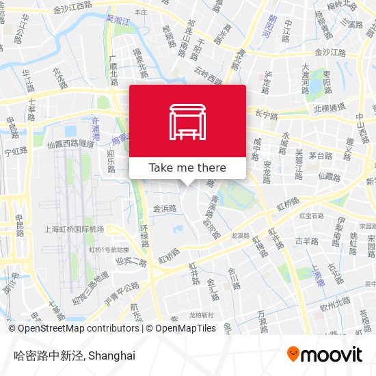 哈密路中新泾 map