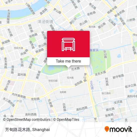 芳甸路花木路 map
