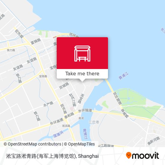 淞宝路淞青路(海军上海博览馆) map