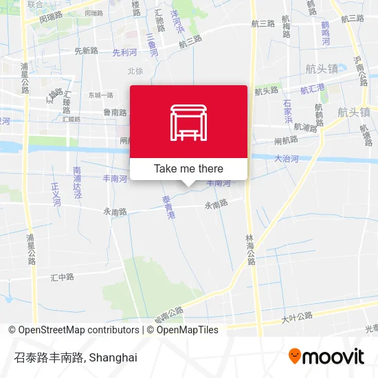 召泰路丰南路 map