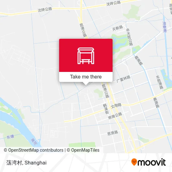 荡湾村 map