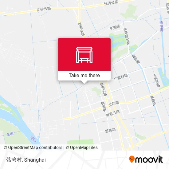 荡湾村 map