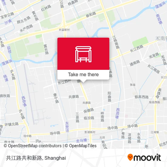 共江路共和新路 map