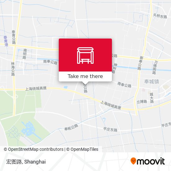 宏图路 map