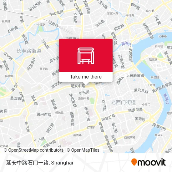 延安中路石门一路 map