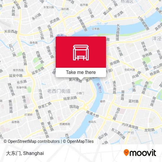 大东门 map