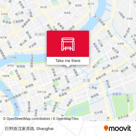 巨野路沈家弄路 map