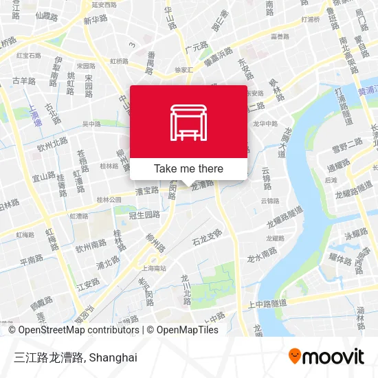 三江路龙漕路 map