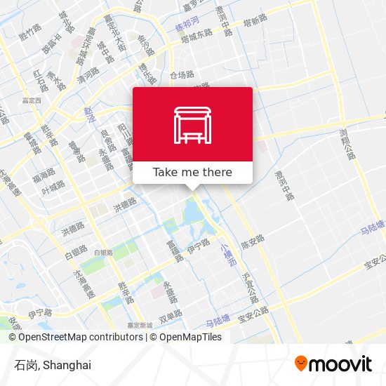 石岗 map