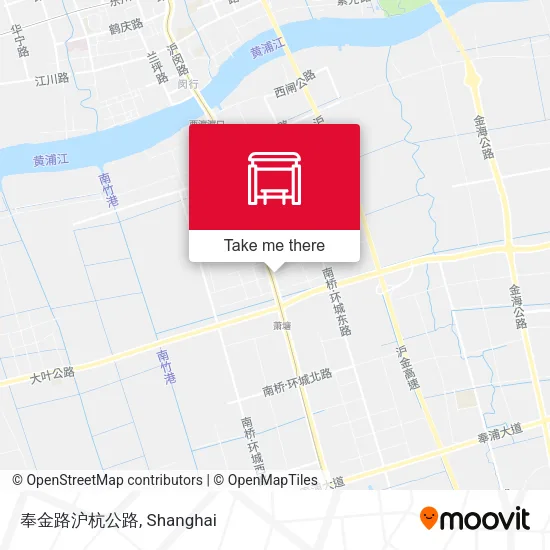 奉金路沪杭公路 map
