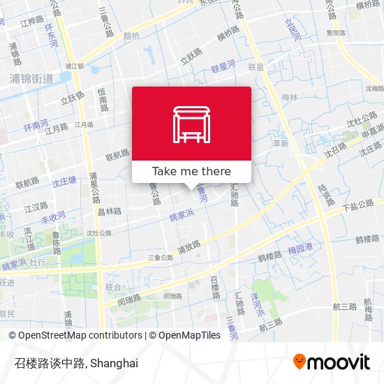 召楼路谈中路 map