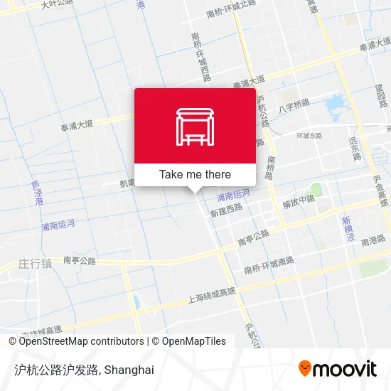 沪杭公路沪发路 map