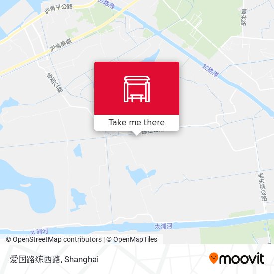 爱国路练西路 map