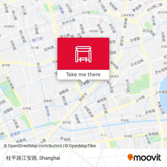 桂平路江安路 map