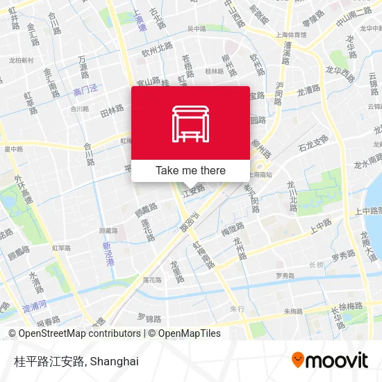 桂平路江安路 map
