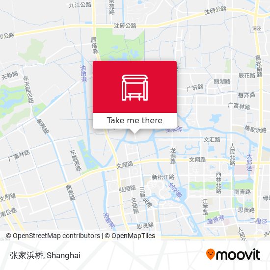 张家浜桥 map