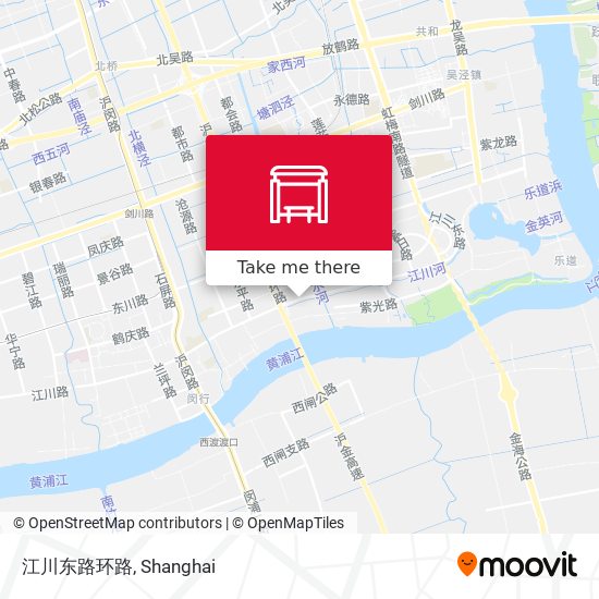 江川东路环路 map