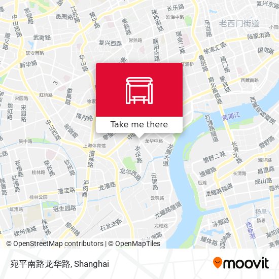 宛平南路龙华路 map