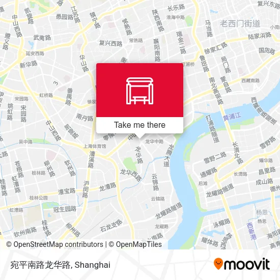 宛平南路龙华路 map