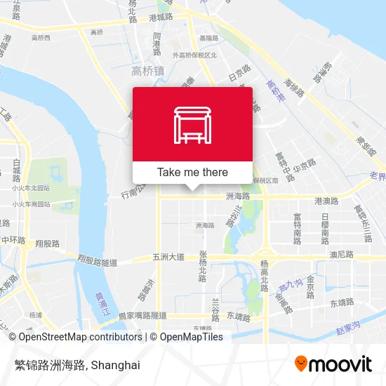 繁锦路洲海路 map