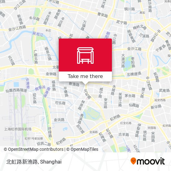 北虹路新渔路 map