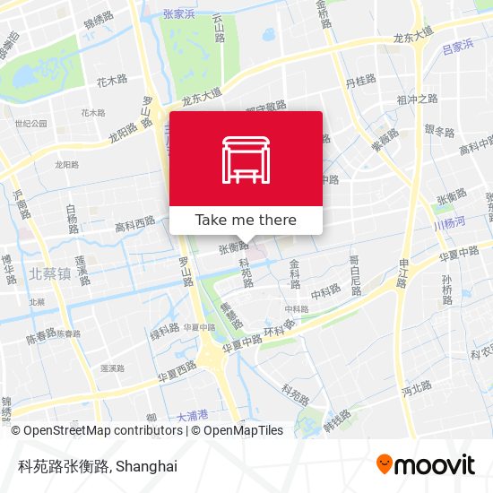 科苑路张衡路 map