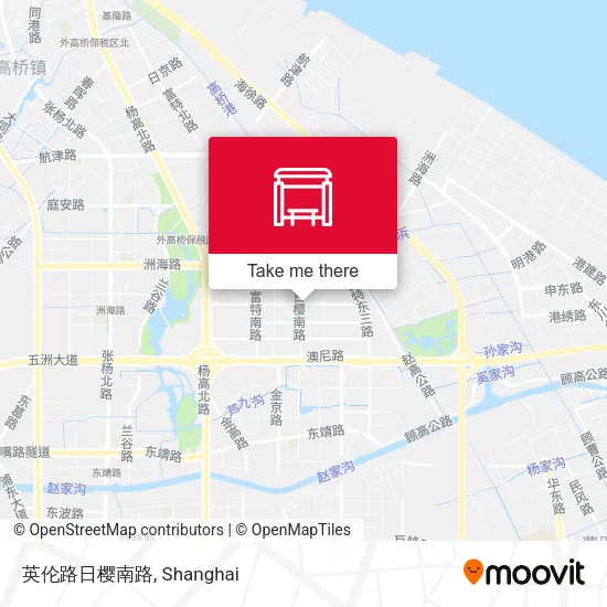 英伦路日樱南路 map