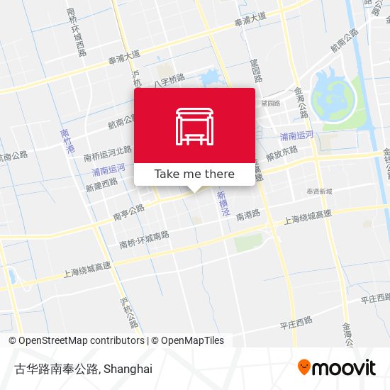 古华路南奉公路 map