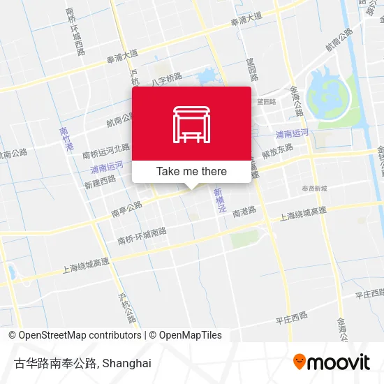 古华路南奉公路 map