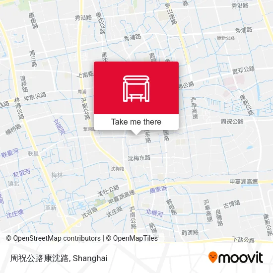 周祝公路康沈路 map