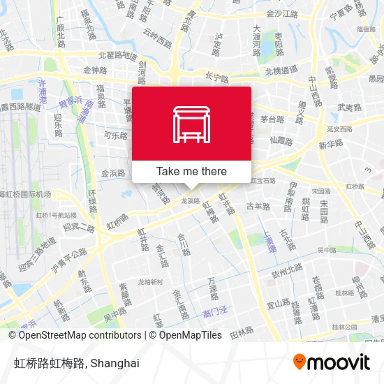 虹桥路虹梅路 map
