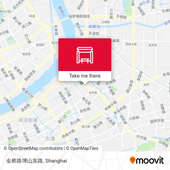 金桥路博山东路 map