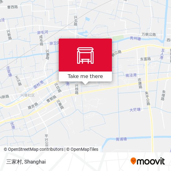 三家村 map
