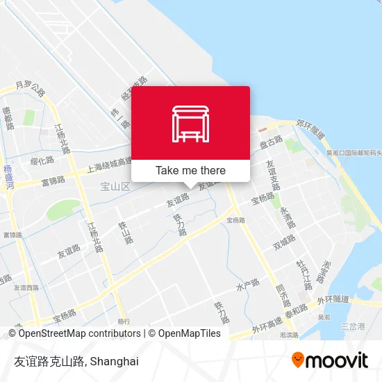 友谊路克山路 map