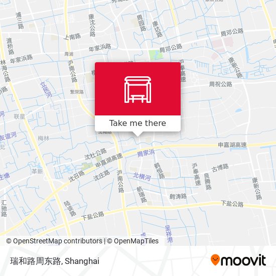 瑞和路周东路 map
