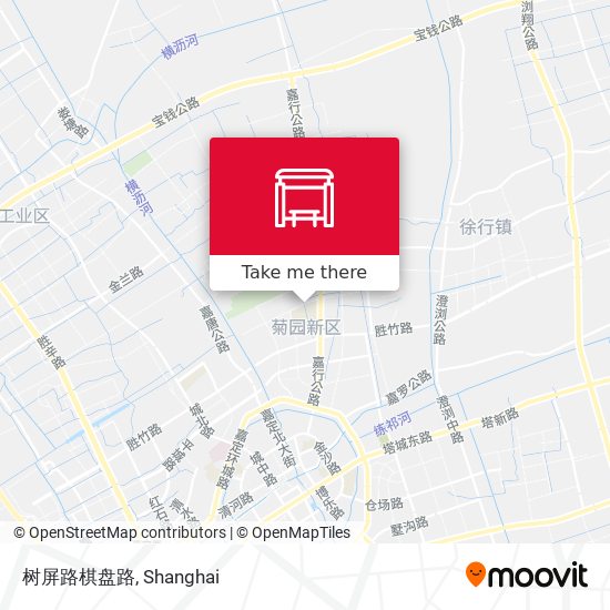 树屏路棋盘路 map