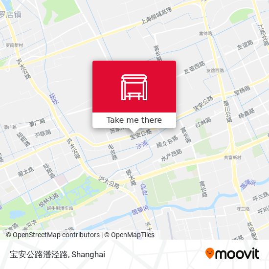 宝安公路潘泾路 map