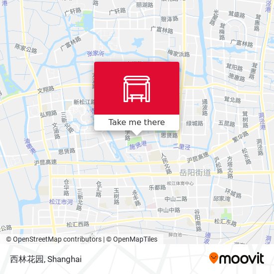 西林花园 map
