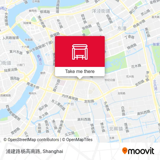 浦建路杨高南路 map