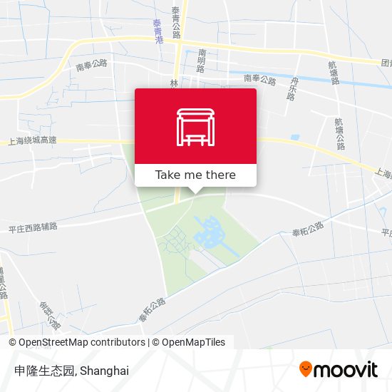 申隆生态园 map