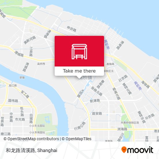 和龙路清溪路 map