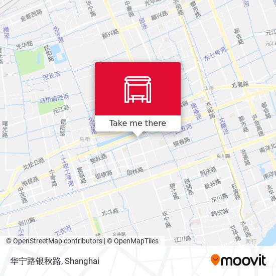 华宁路银秋路 map