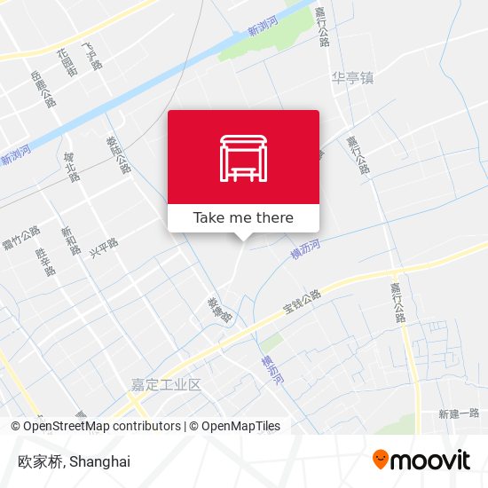 欧家桥 map