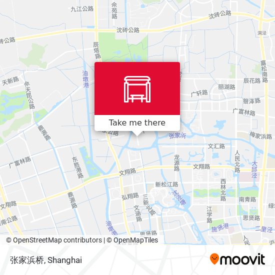 张家浜桥 map
