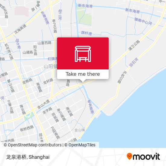 龙泉港桥 map