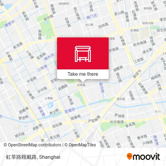 虹莘路顾戴路 map