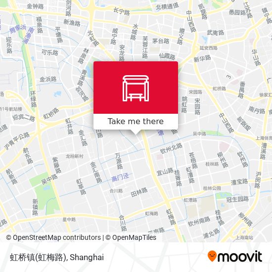 虹桥镇(虹梅路) map